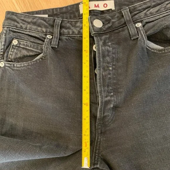 AMO babe high rise slim straight jeans - Picture 11 of 12